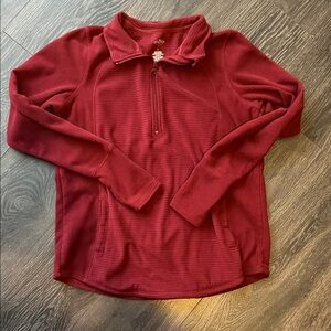 St. John's Bay Maroon Pullover Top